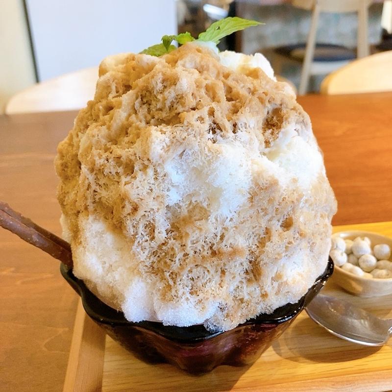 パリ（カフェオレカキ氷）(ミユキ茶房)