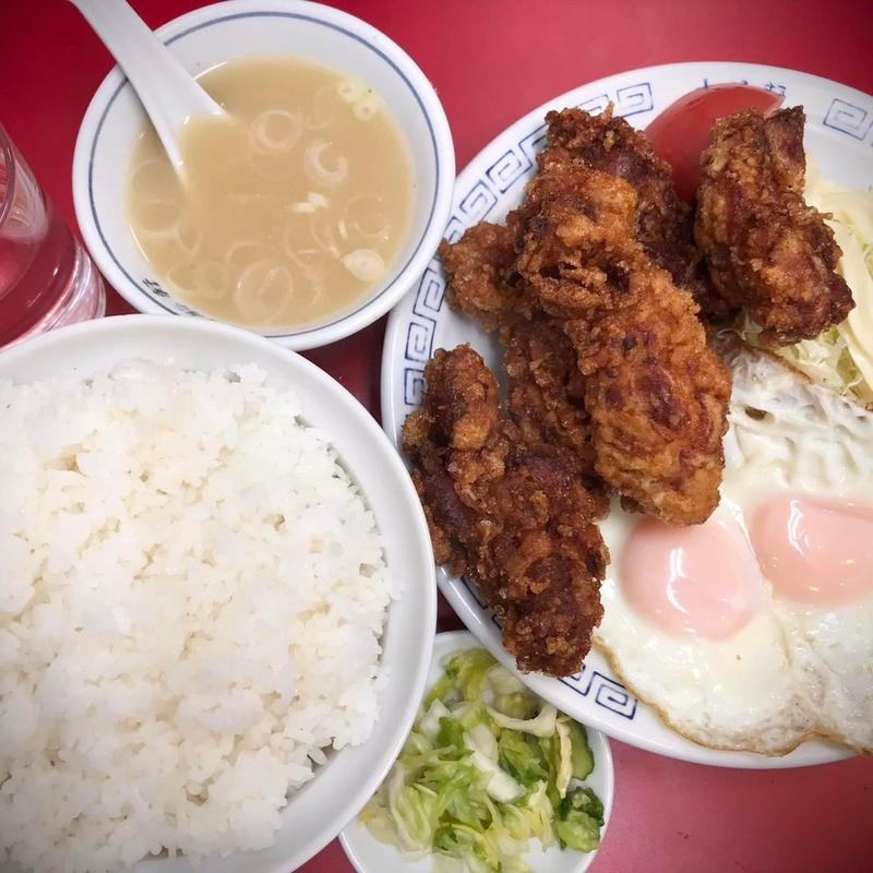 唐揚げ定食(大勝軒)