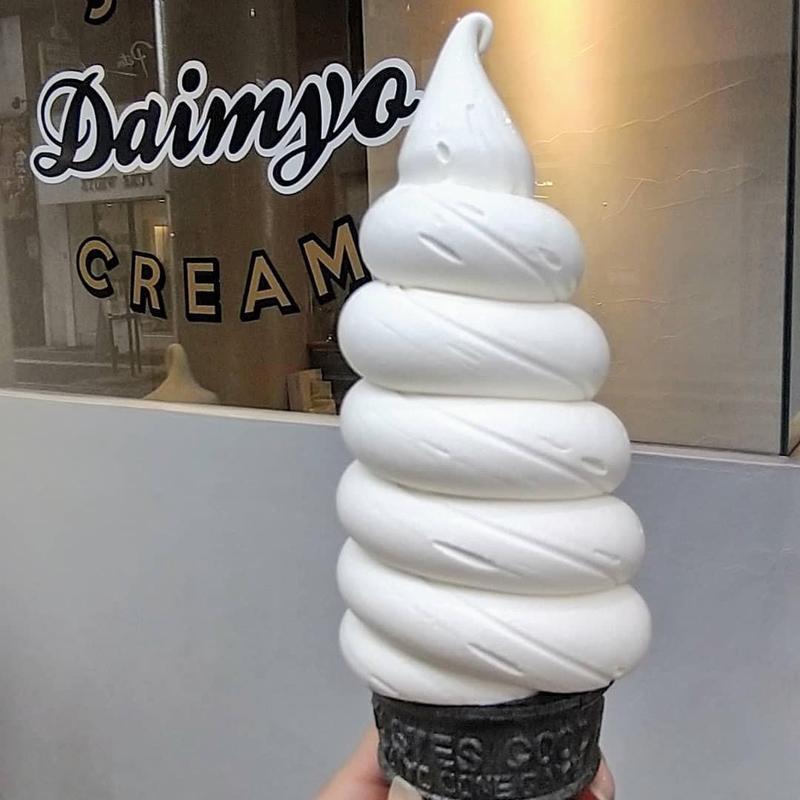 生クリームミルクソフトクリーム(DAIMYO SOFTCREAM 鎌倉)