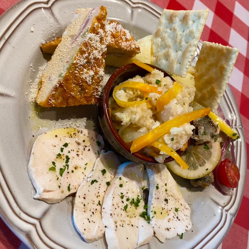 本気の前菜5種盛り合わせ(イタリア酒場 ENTRATA 茶屋町店)