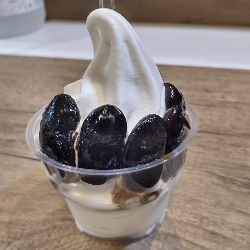 珈琲煮豆ソフト(ミルクホール マイカ)