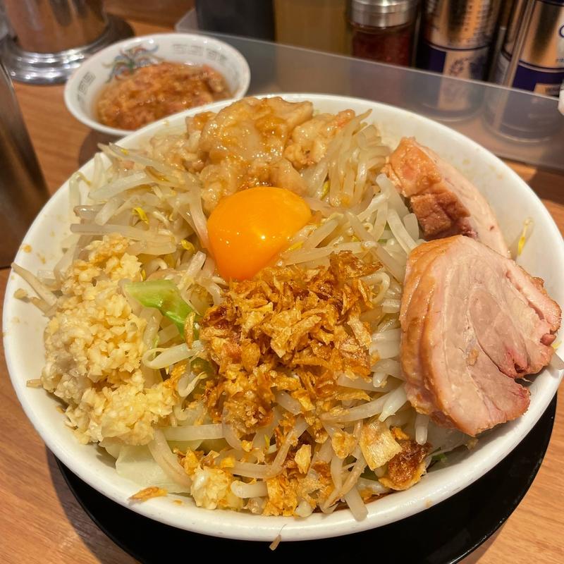 ラーメン汁なし(ラーメン豚山　神保町店)