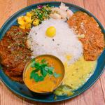 全がけ(ハルダモンカレー（collectさんを昼間間借り中）)