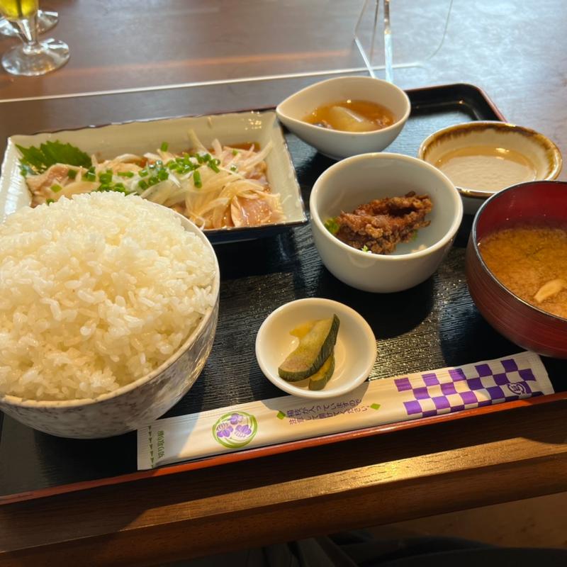 ささみ定食(居酒屋酔多話 )