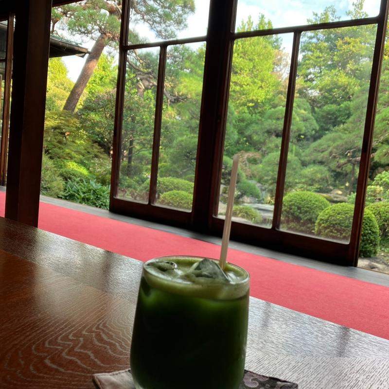 冷やし抹茶(葛飾区 山本亭)