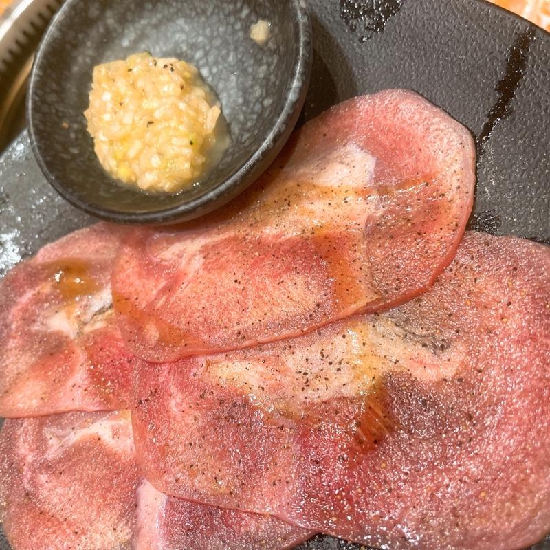 ネギ塩キングタン(ポーク)(焼肉きんぐ 梅島店)