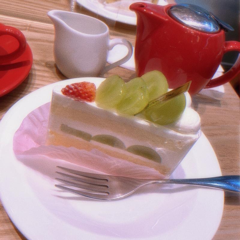 シャインマスカットケーキ(Tree Cafe)