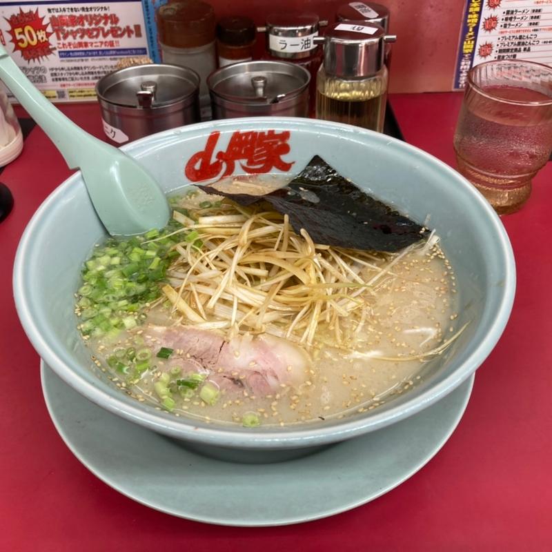 朝ラーメン中盛(山岡家 結城店 （やまおかや）)