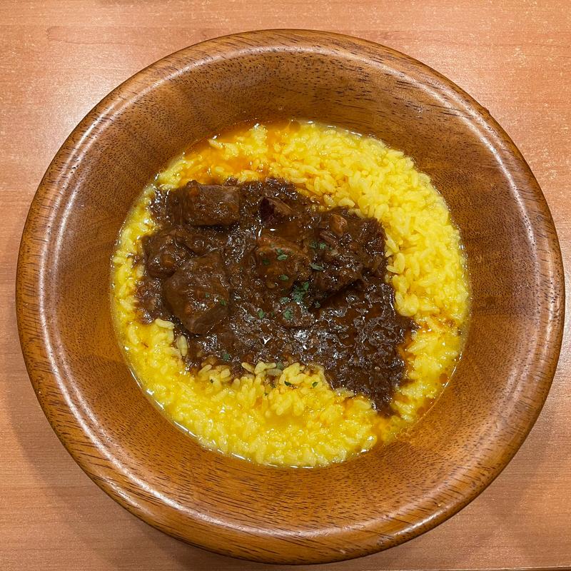 リゾット&牛肉のシチュー　(サイゼリヤ 月島店 （Saizeriya）)