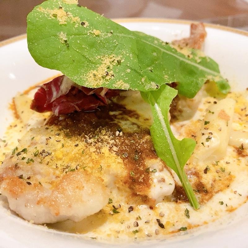 若鶏のグリルラザニア風濃厚チーズソース(サンマルク ゆめタウン広島店 （SAINT MARC）)