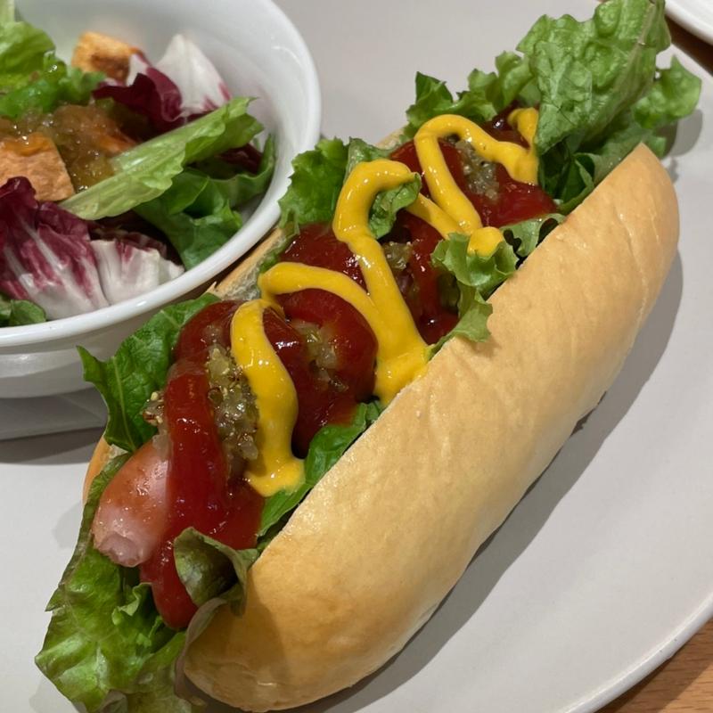 ホットドッグセット(HIGHBALL’S うえのステーション )