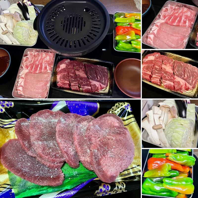 焼肉(自宅)