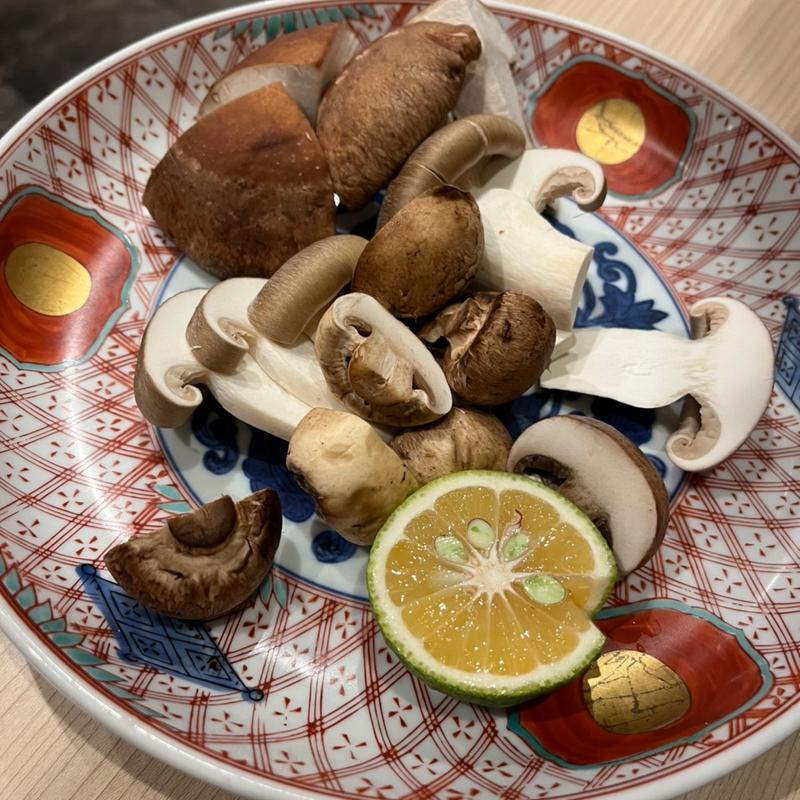 きのこ盛り(とり乃家の次男坊　とりたろう)