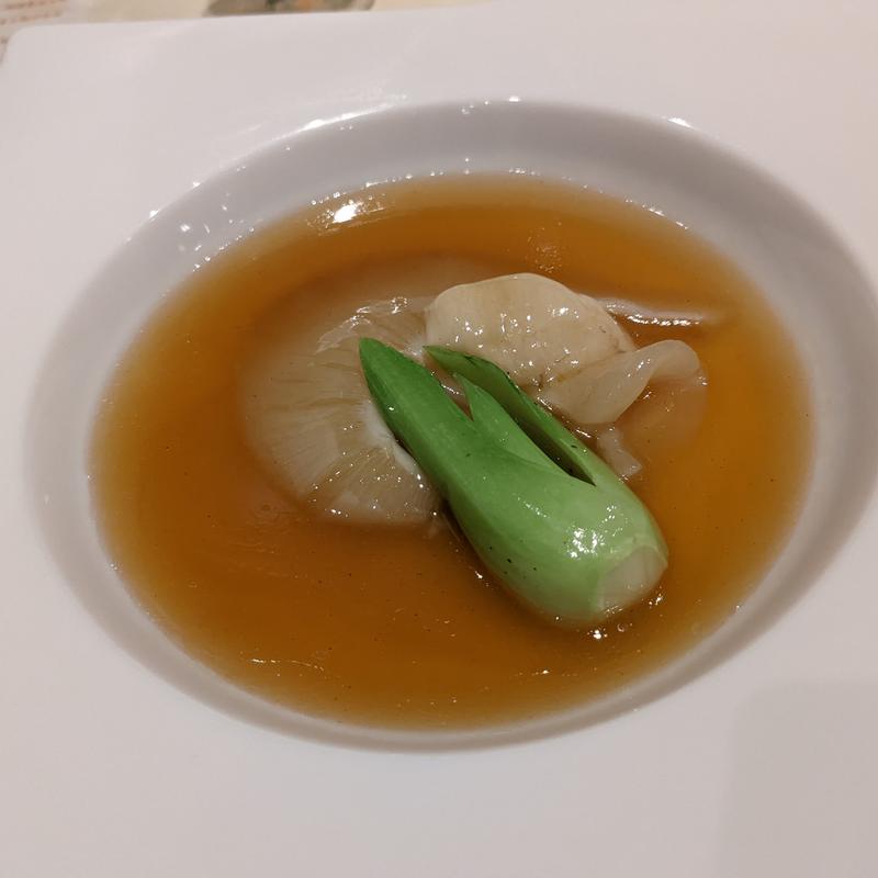 高級乾燥魚の浮き袋とフカヒレ姿のせ極上中華茶碗蒸し(戸塚崎陽軒 嘉宮)