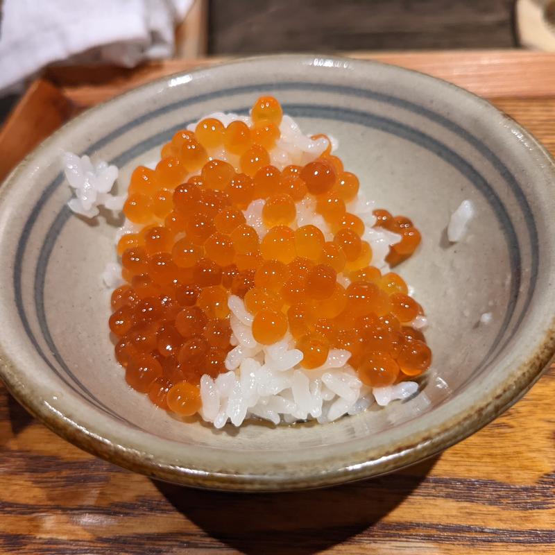 イクラご飯(松陰鶴水)