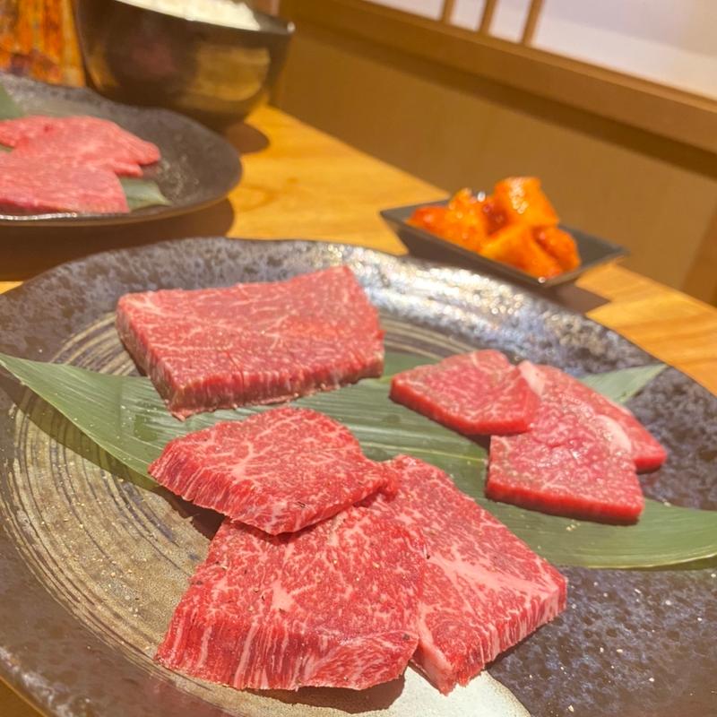 石垣牛3点盛(炭火焼肉　大)
