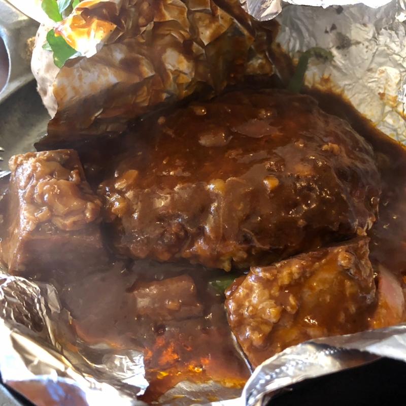 つばめ風ハンブルグステーキ(つばめグリル 品川駅前店)