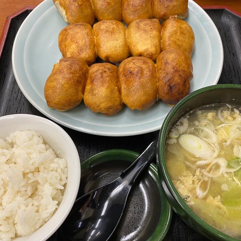 12ヤサイスープセット(ホワイト餃子 高島平店)