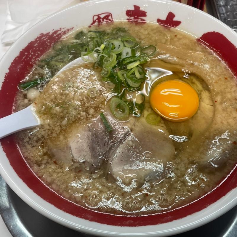 味玉肉入りラーメン（並）(ラーメン東大 大道本店 （本場徳島の味）)