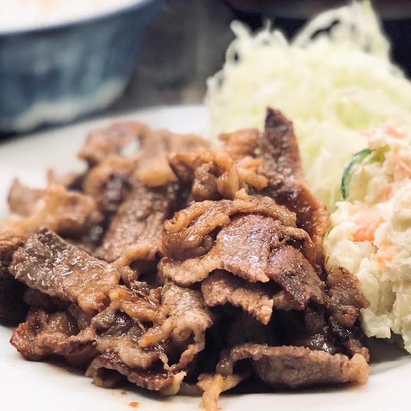 牛バラ定食(こづち)