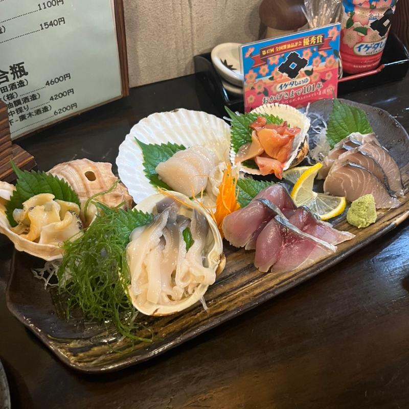 刺身盛合せ2〜3人前(貝鮮はまこう)