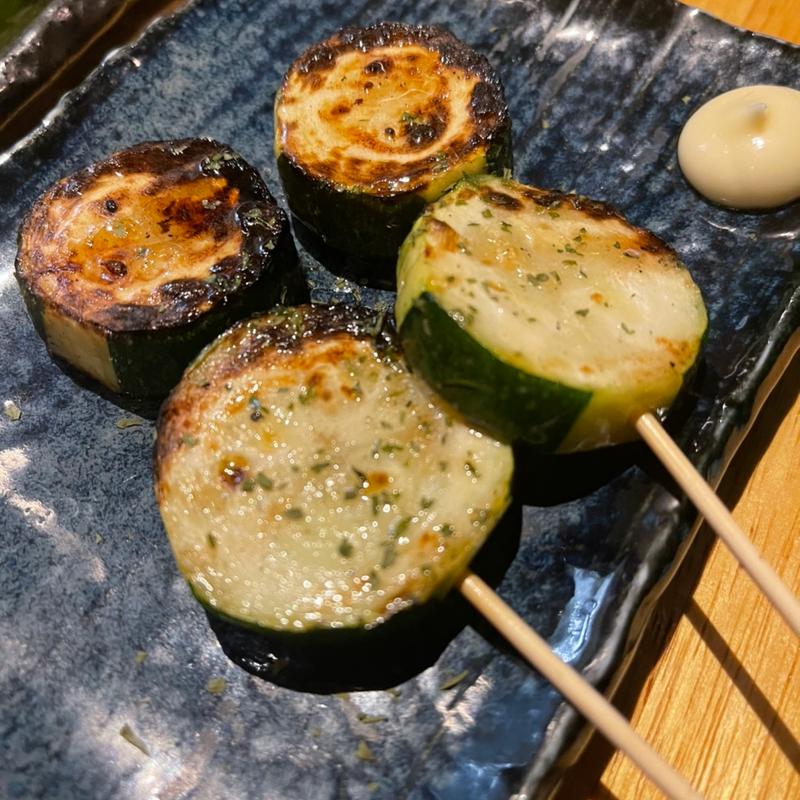 ズッキーニ串(あっ鶏)