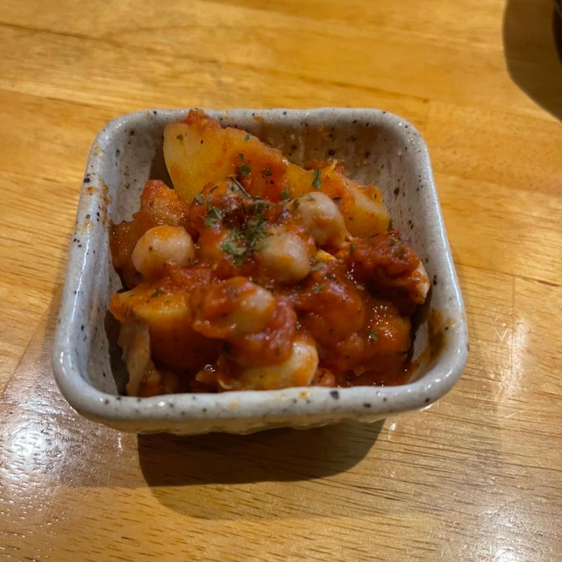 お通し(あっ鶏)