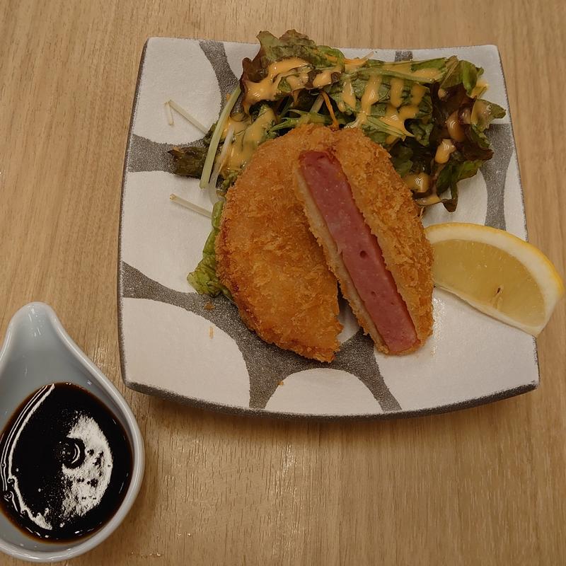 ハムカツ(お風呂の王様　大井町店)