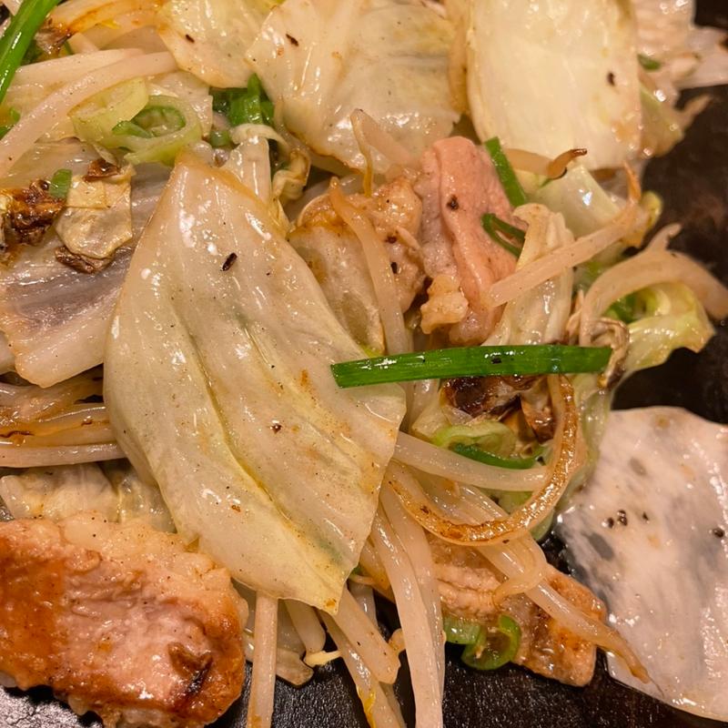  【名物】ホルモン塩焼き(お好み焼き・鉄板焼 ぼんくら家 道頓堀店 )