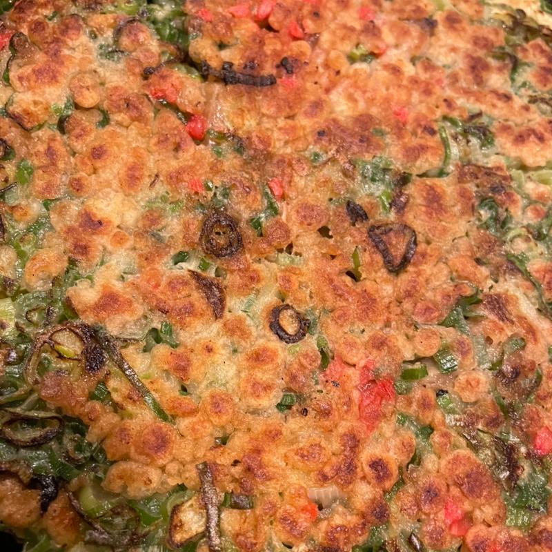 ねぎ焼き(お好み焼き・鉄板焼 ぼんくら家 道頓堀店 )