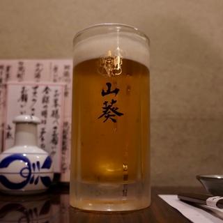 ヱビス(生)ビール(中)(山葵)