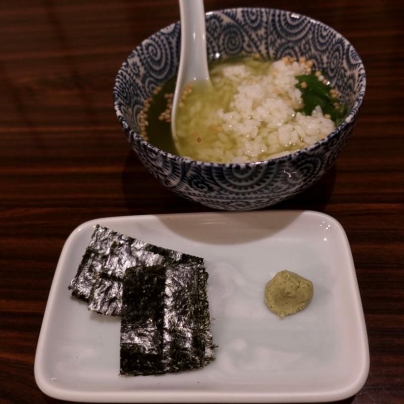 のり茶漬(山葵)
