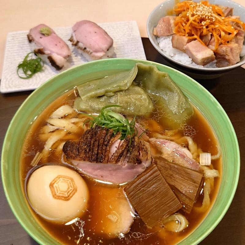 特製手打ち中華蕎麦(手打麺祭かめ囲)