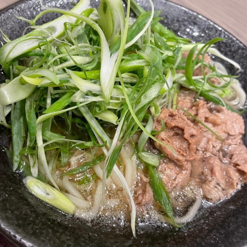 肉ネギうどん(にし家 本店 （にしや）)