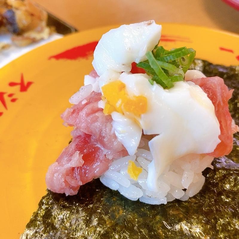 天然インド鮪たたき身包み(スシロー 広島舟入店 )