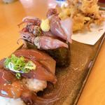 ほたるいか食べ比べ（生・醤油炙り）(スシロー 広島舟入店 )