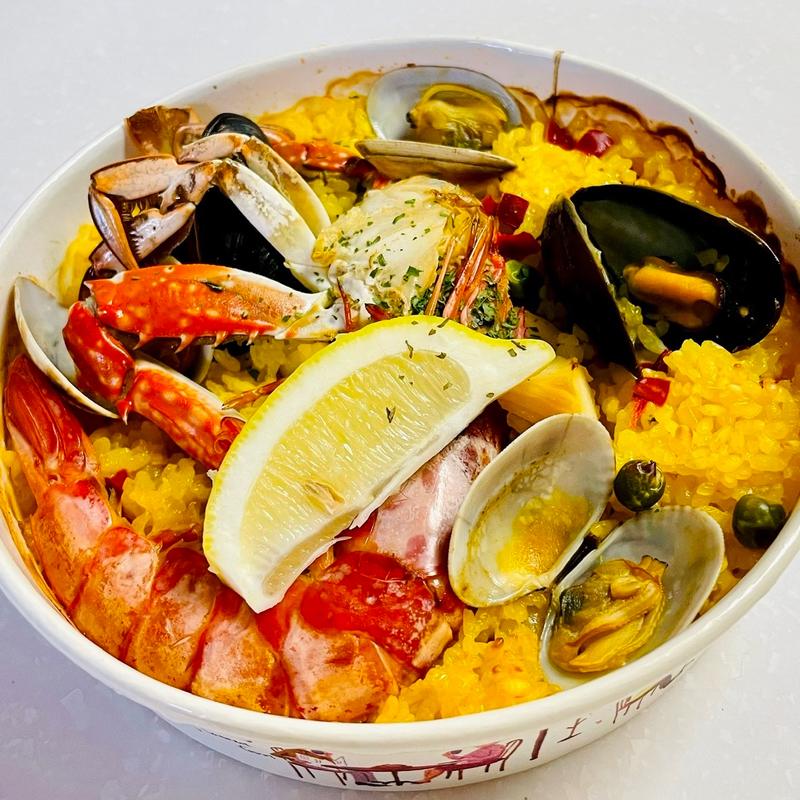 魚介のパエリア(スパニッシュココ)