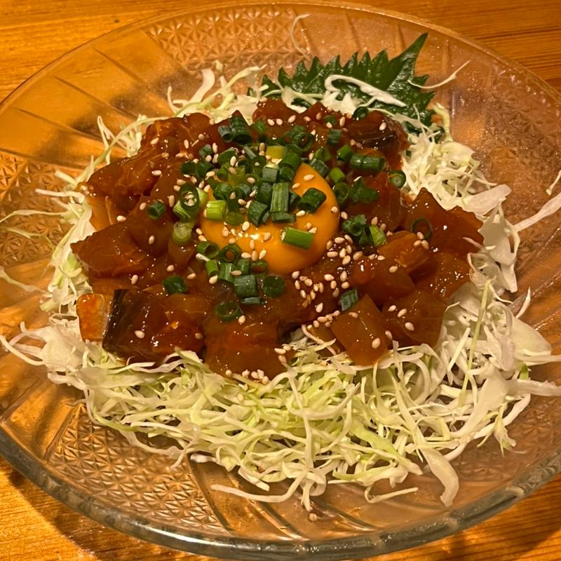 カツオユッケ(食のよろずや まんぷく亭 （【旧店名】多来福 西郷店）)