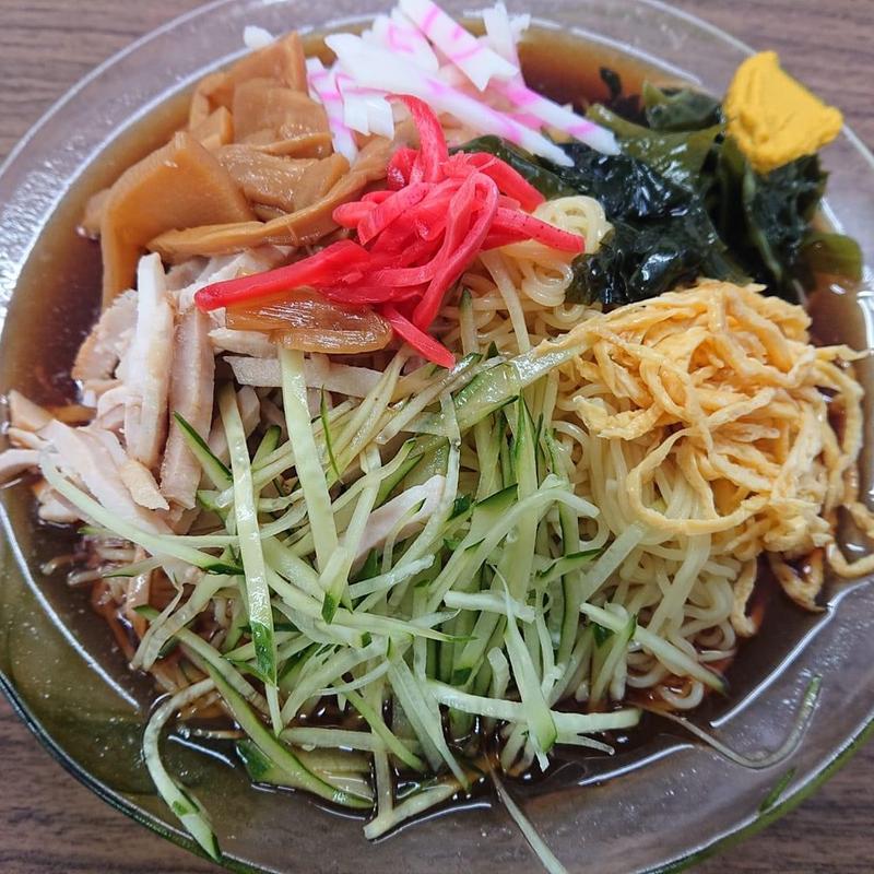 冷やし中華(食堂 多万里)