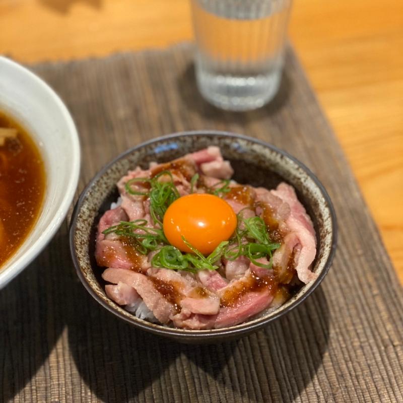 豚ユッケ風ごはん(麺屋 さくら井)