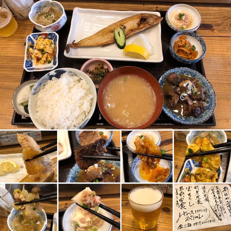 焼き魚定食(地酒屋 常笑)