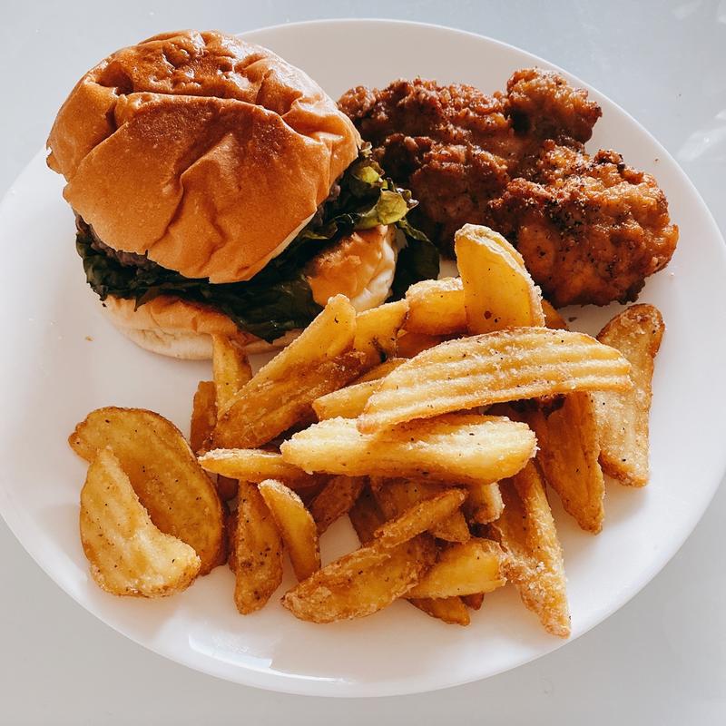 バーガーセット (+1060円 フォアグラバーガー)(Fresh Burgers Club Tokyo )