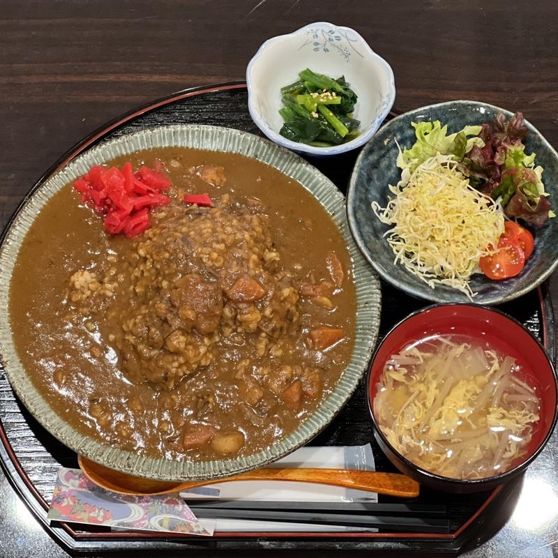 昭和カレー(かしわすき　おばん菜　小倉家)