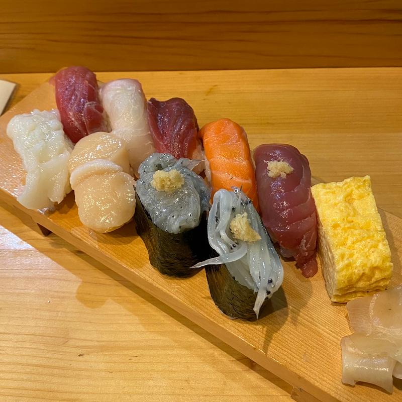 モーニング握り10貫(築地 挙母鮨)