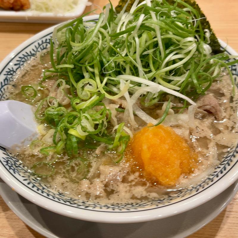 肉そば　肉ダブル(丸源ラーメン 入間インター店)