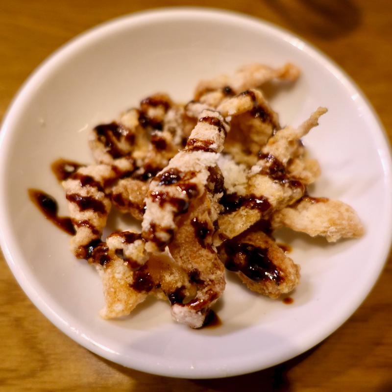 お通し　とり皮(Pizza Land（ピザランド）)