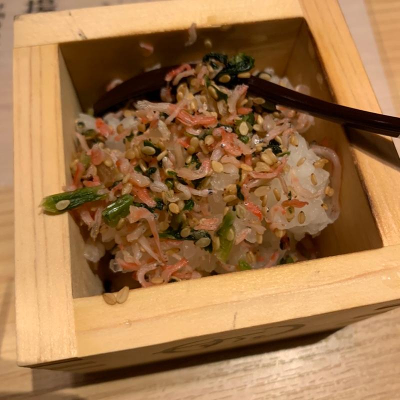 おとおし　鬼おろし(西中洲 海鮮酒場 すぅ。)