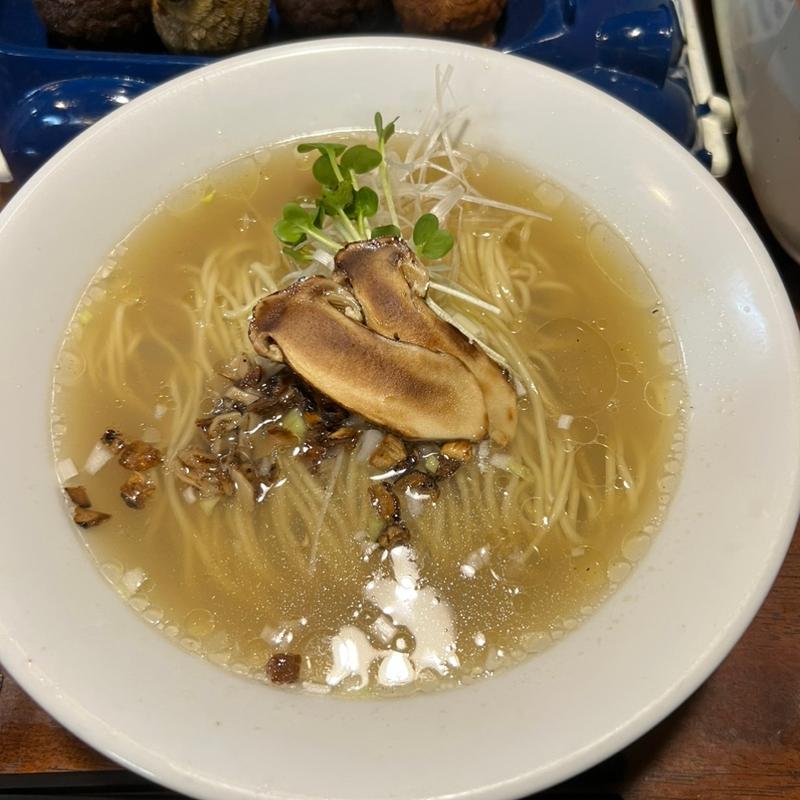 はまぐり✖️まつたけ　塩(麺酒処ふくろう)