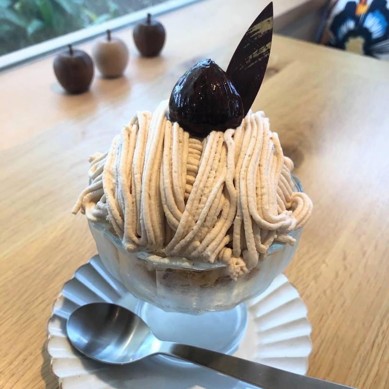 秋のスペシャルマロンパフェ(レシピヲ)