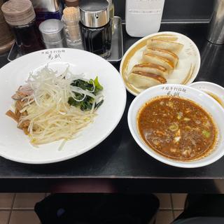 馬賊つけ麺＋餃子(馬賊 日暮里店)